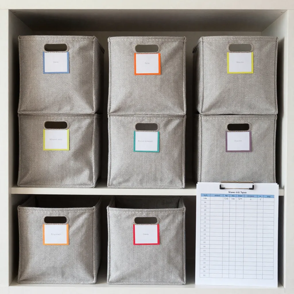 Books organized by different categorization methods